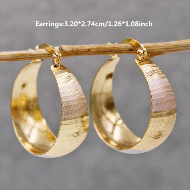 Trendy Large Hoop Earrings for Women