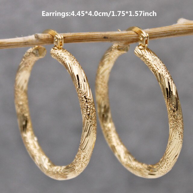 Trendy Large Hoop Earrings for Women