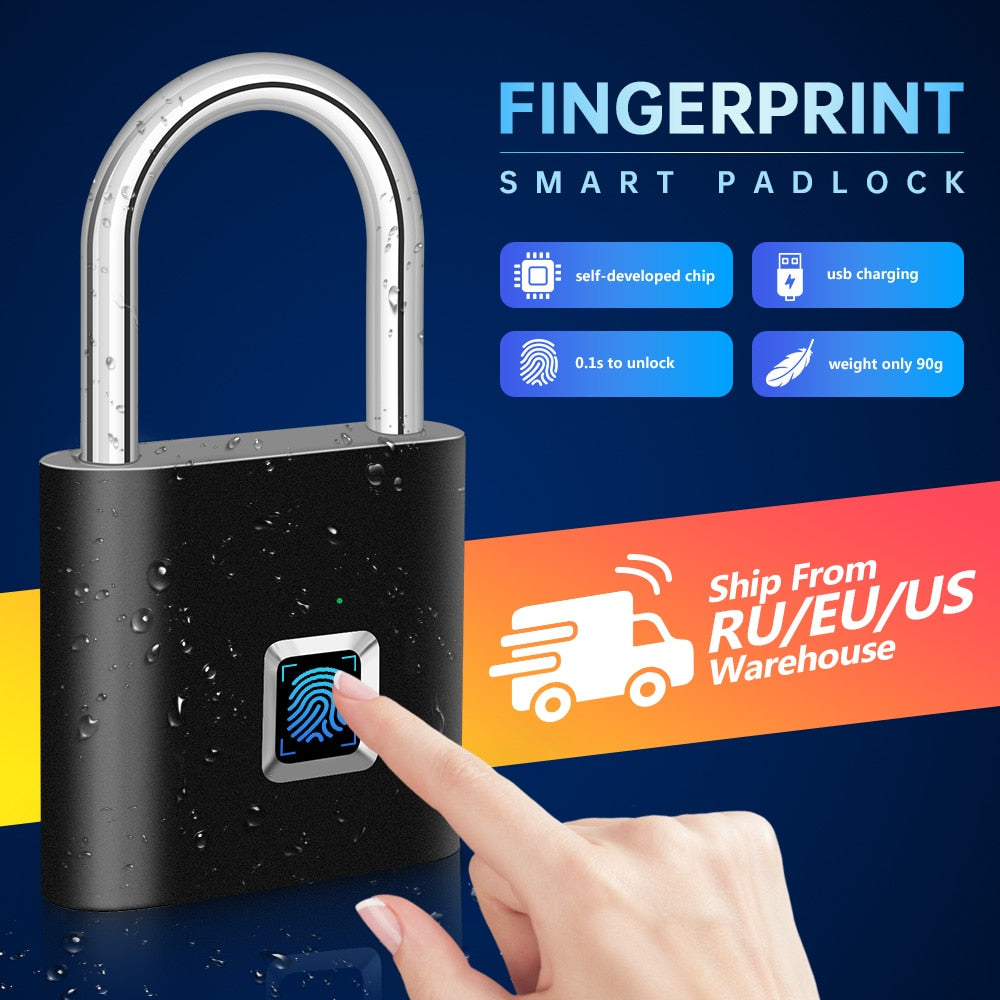 Fingerprint Smart Padlock