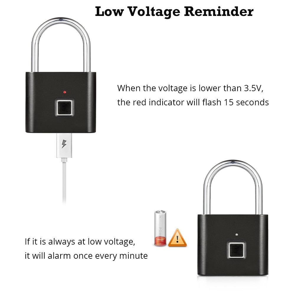 Fingerprint Smart Padlock