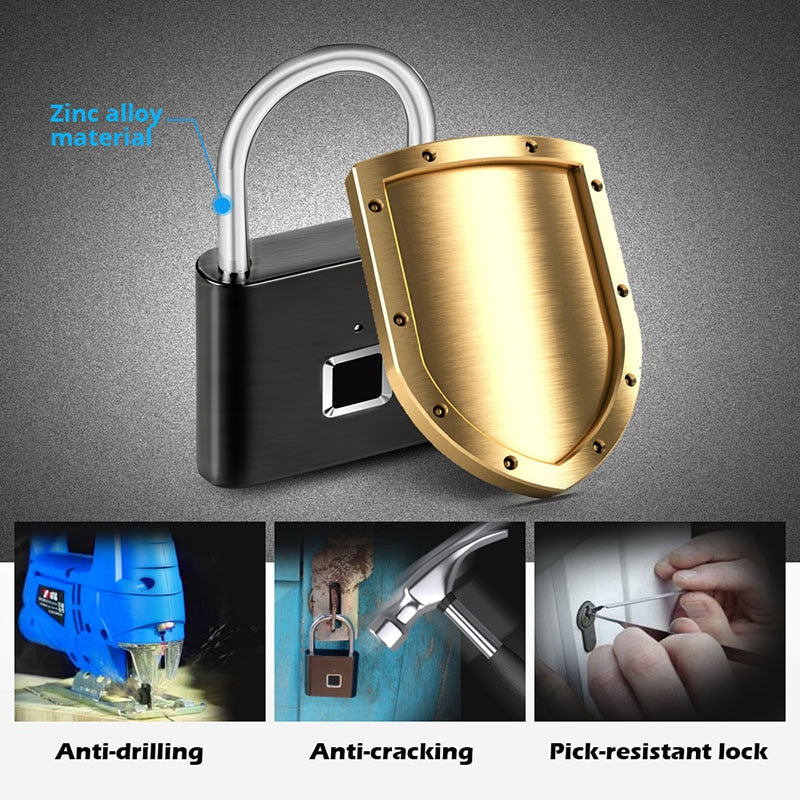 Fingerprint Smart Padlock