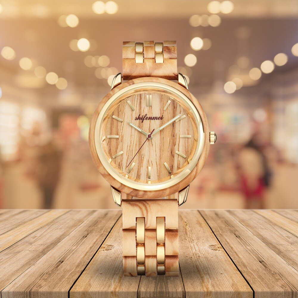 Couple Watches for Lovers Luxury Wood Watch