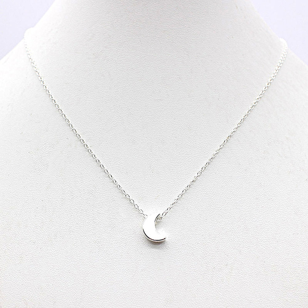 Gold/Silver Color Chain Star Heart Choker Necklace