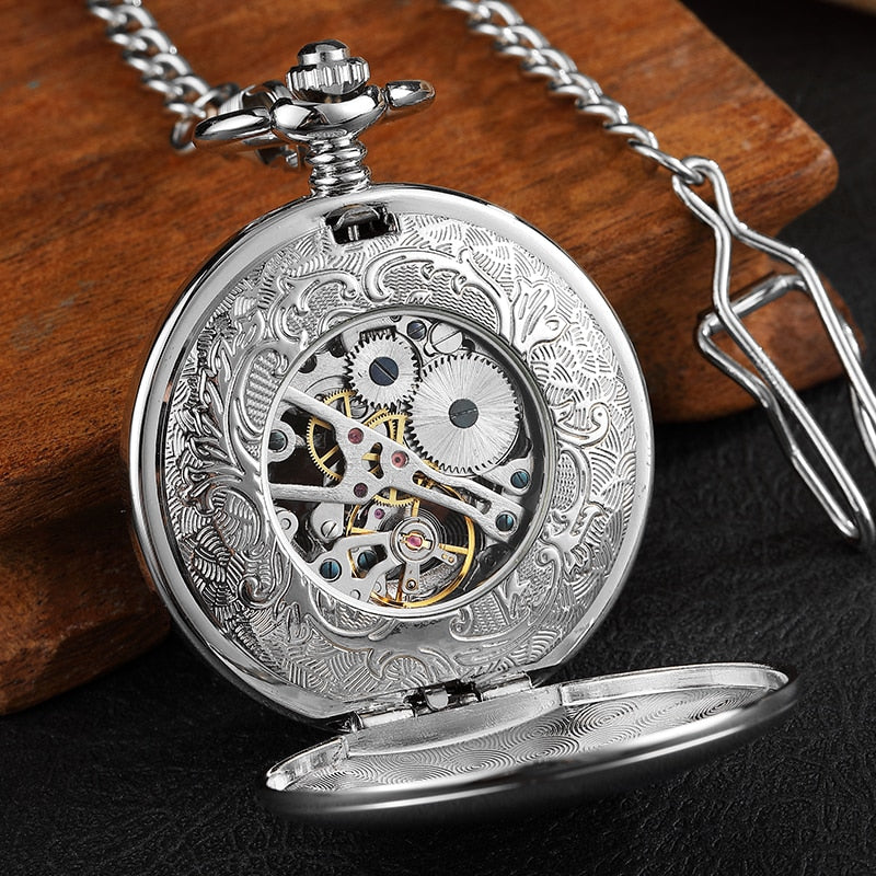 Vintage 2 Sides Open Case Mechanical Men's Watch