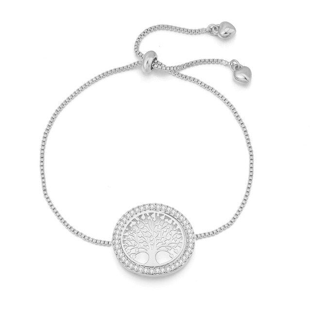 Tree Of Life Stones Crystal Jewelry Sets