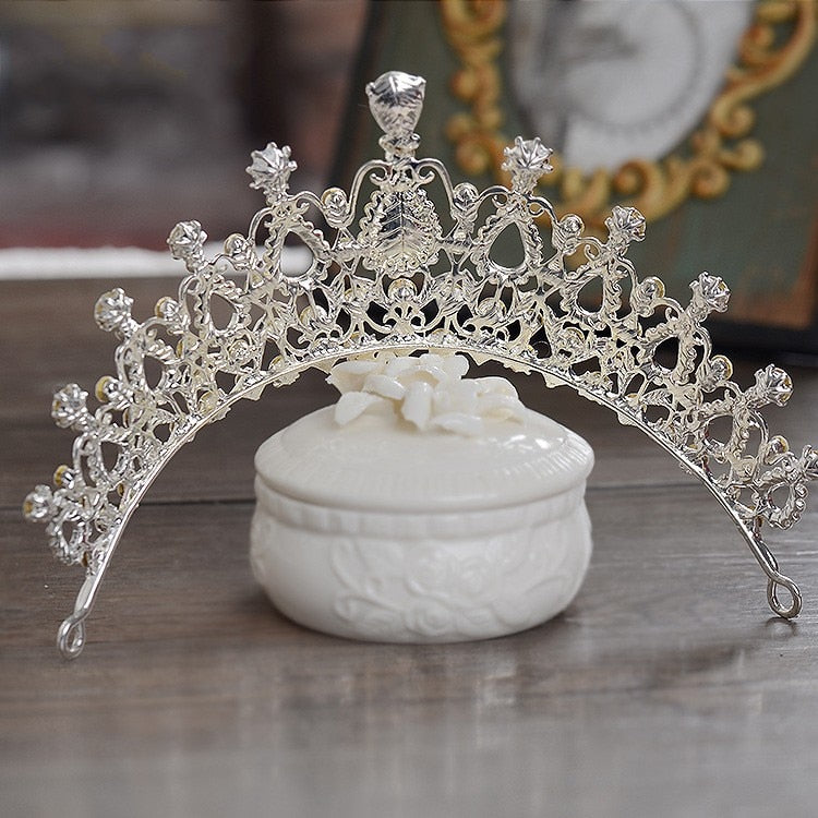 Fashion Crystal Bride Tiara CrownsJewelry Sets