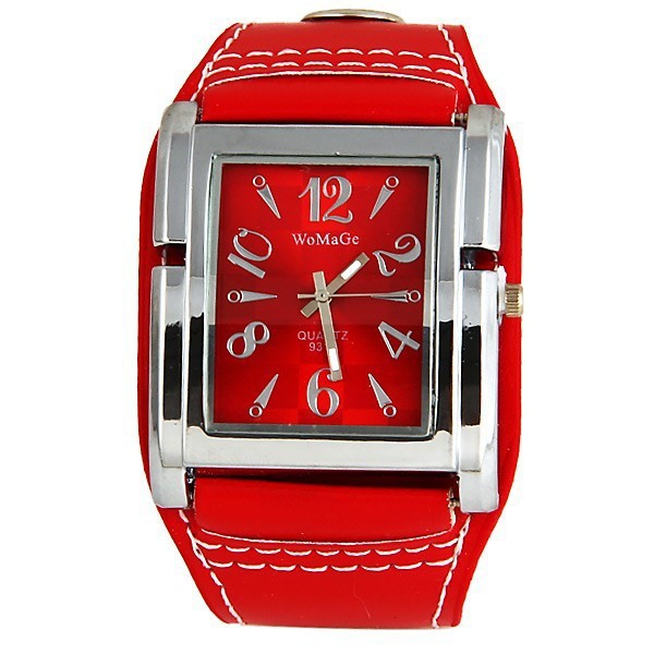 Ladies Quartz  Square Dial Fashion Sports Wrist watch