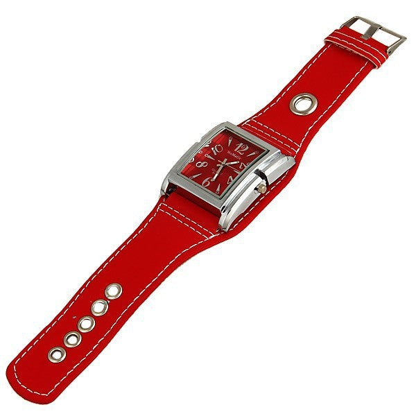 Ladies Quartz  Square Dial Fashion Sports Wrist watch