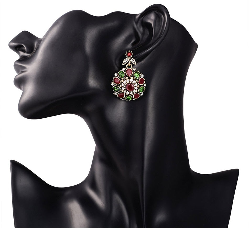 Vintage Rhinestone Bridal Necklace Sets