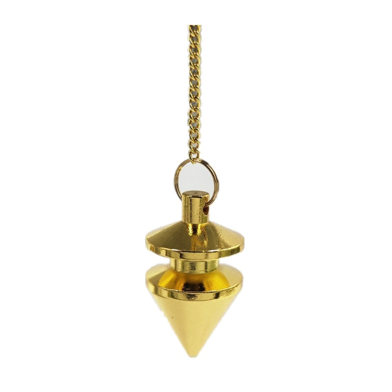 Divining copper pendulo Metal Pendulum pendant