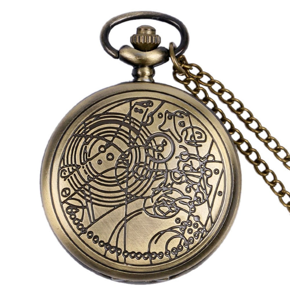 Bronze Color Theme Antique Pocket Watch