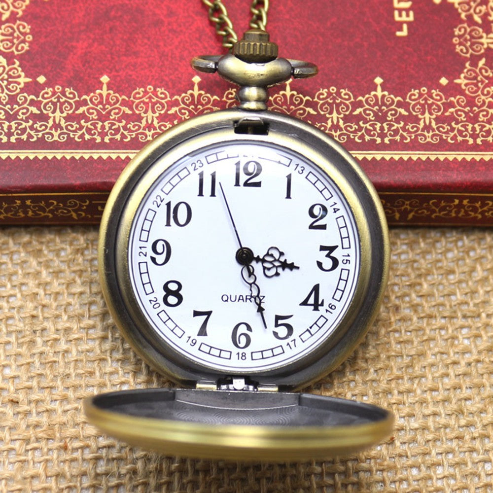 Bronze Color Theme Antique Pocket Watch
