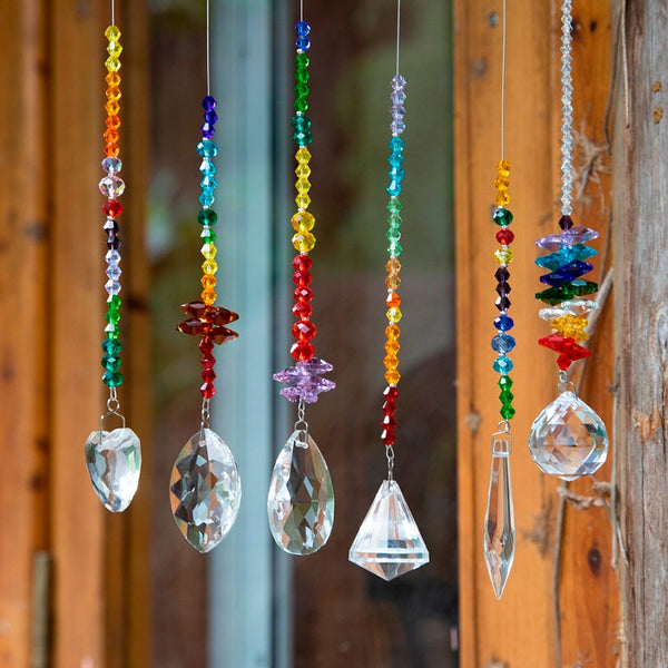 Colorful Crystal  Hanging Ornament Chakra Crystal Pendants