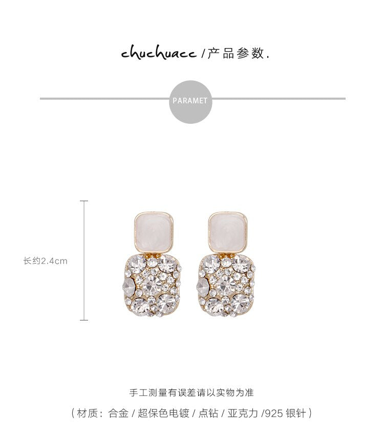 Super flash high sense earrings