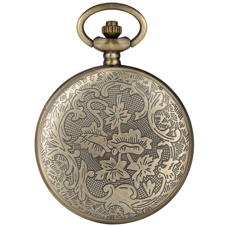 Fairy Dancing Lovely Princess Quartz Pocket Watch