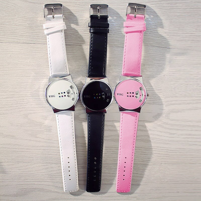 Couple Watch Leather Quartz Watch