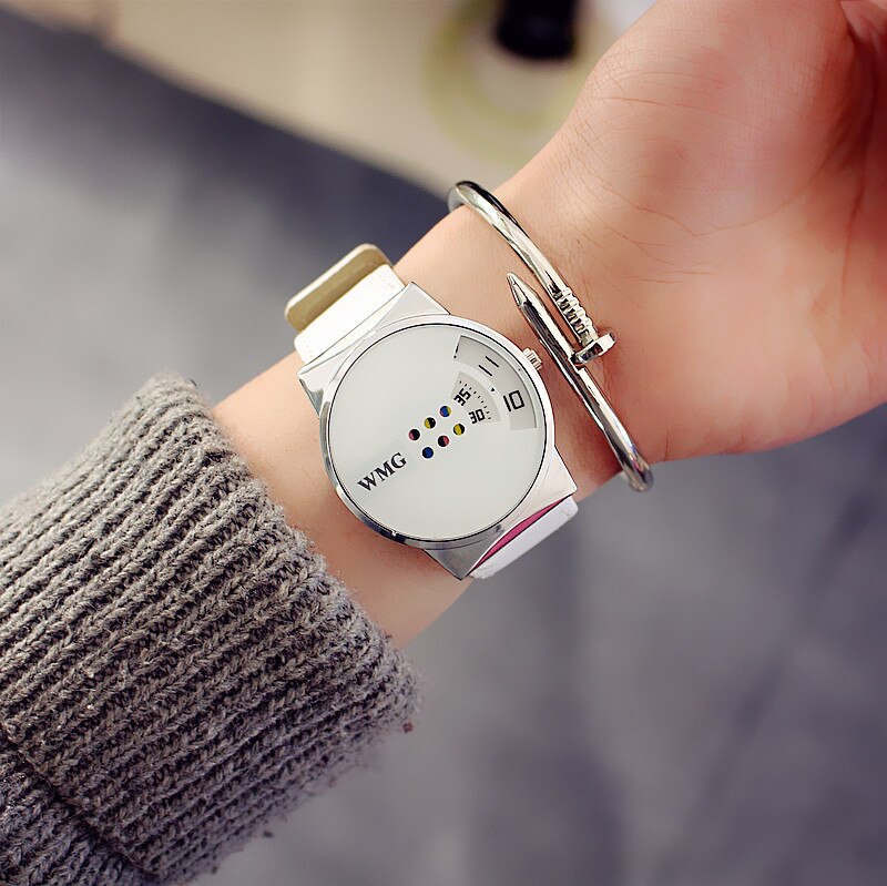Couple Watch Leather Quartz Watch