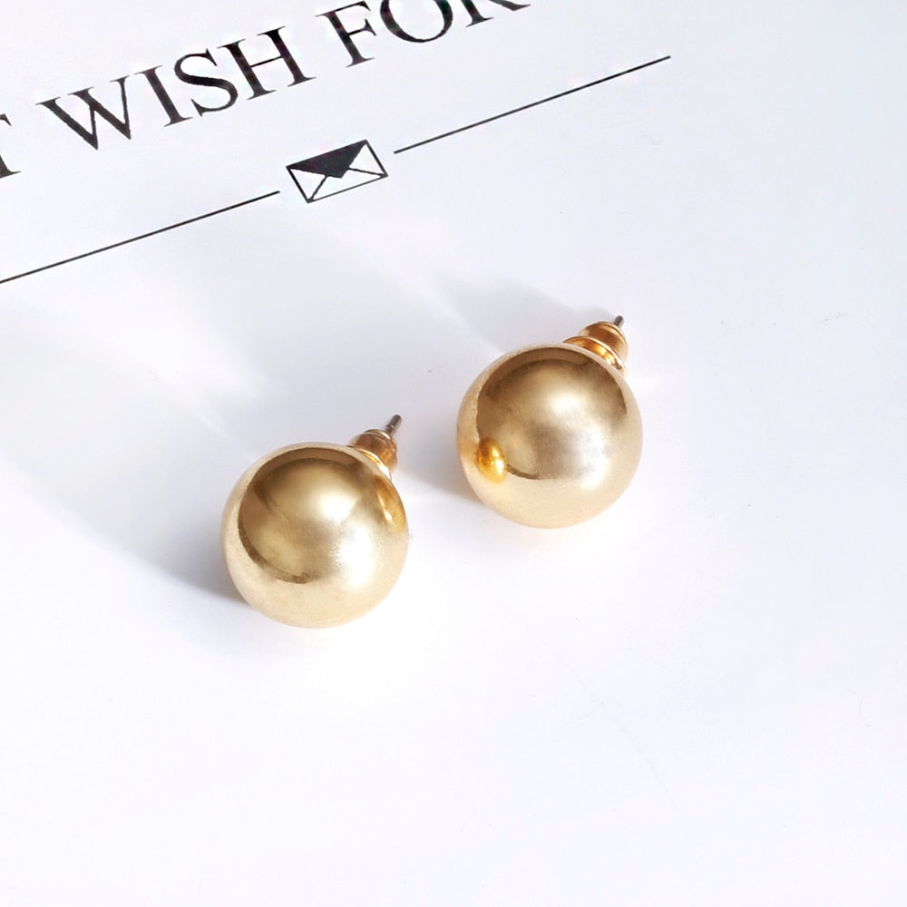 Gold Color Boho Punk Round Circle Jewelry Sets