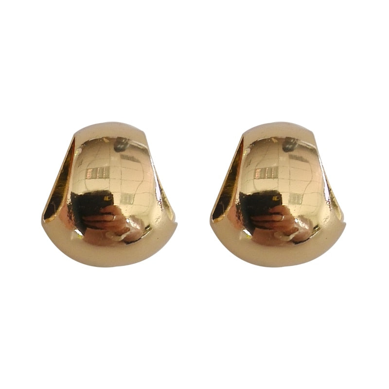 Minimalist Europe  punk female students ear studs