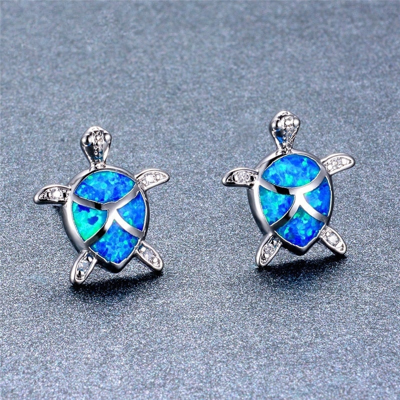 Fashion Cute Turtle Pendant Necklace  Set