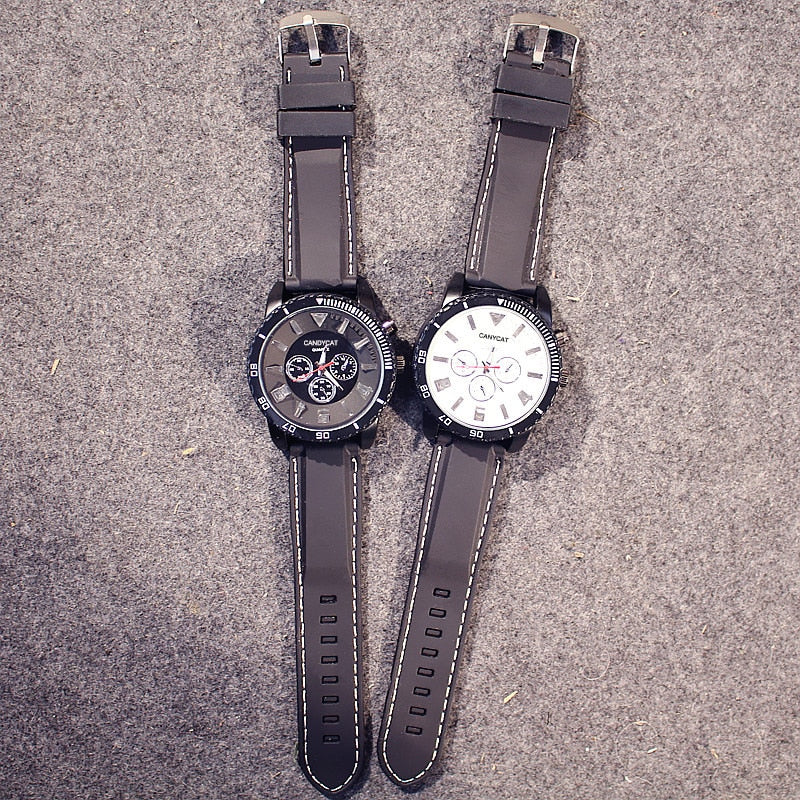 Silicone Fashion Hours Led Luminous Glow Super Large Dial Trend watch