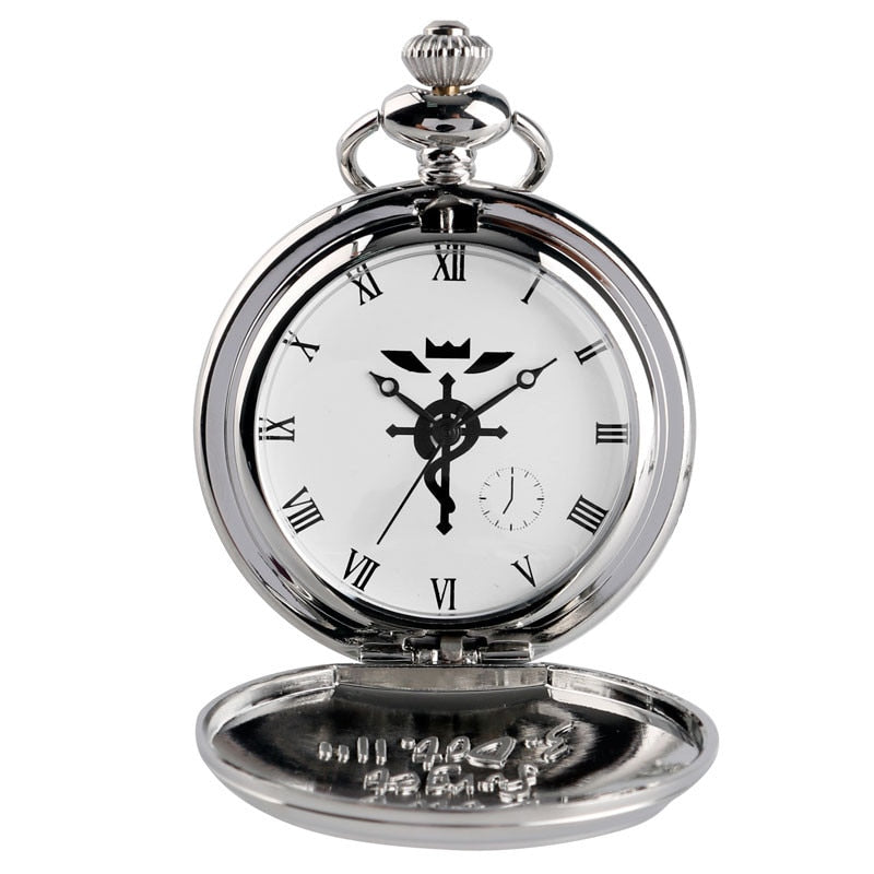 Antique Pocket Style Cartoon Fullmetal Alchemist Quartz Watch