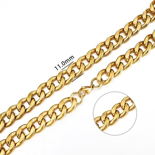 2mm-7mm Rope Chain Necklace