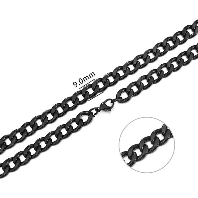 2mm-7mm Rope Chain Necklace