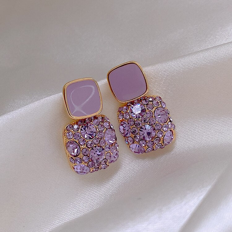 Super flash high sense earrings