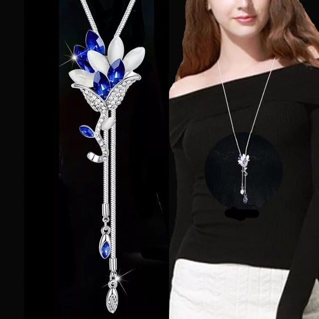 Crystal  Long Necklaces& Pendants for Women