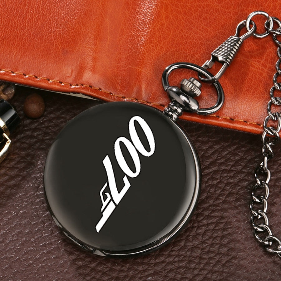 007 Pattern Quartz Pocket Watch