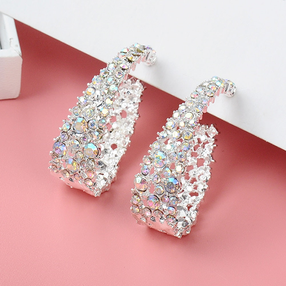 Alloy Colored Earrings