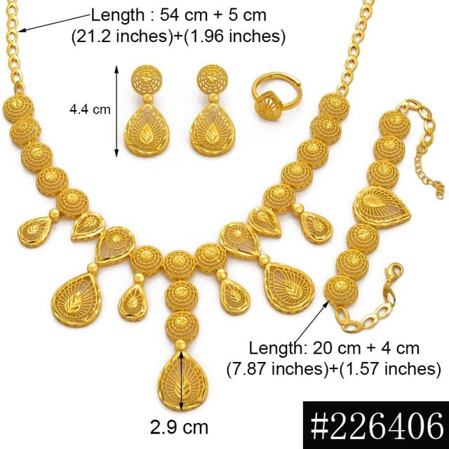 Necklaces Earrings Bracelet Ring  Wedding Gifts