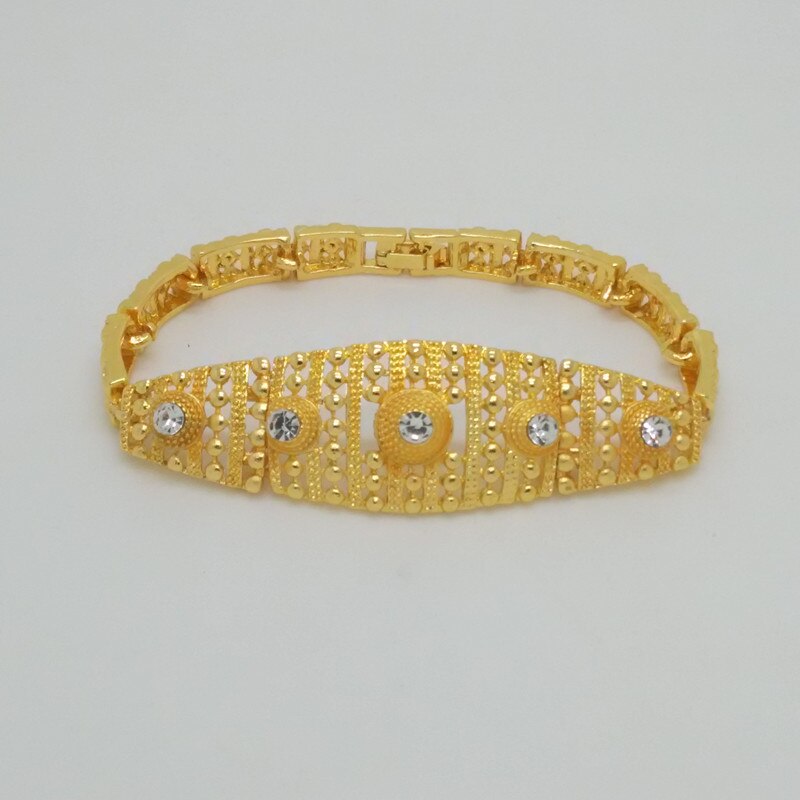 Dubai Gold Color   Big Necklace African Jewelry Set