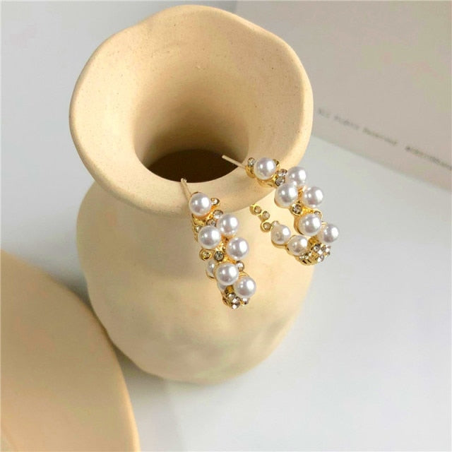 Sweet Acrylic Heart Stud Earrings