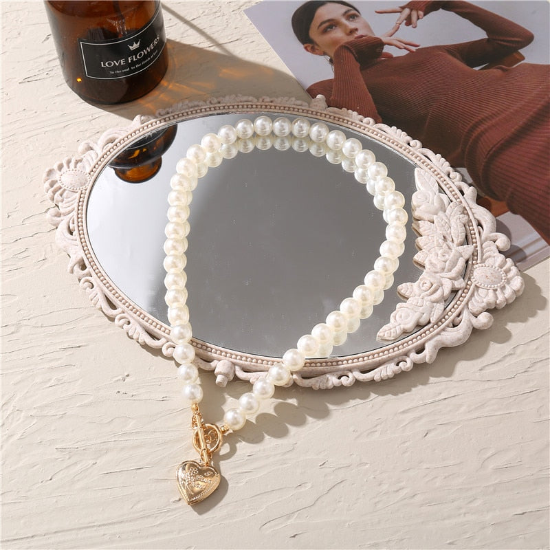 Vintage Wedding Pearl Choker Necklace
