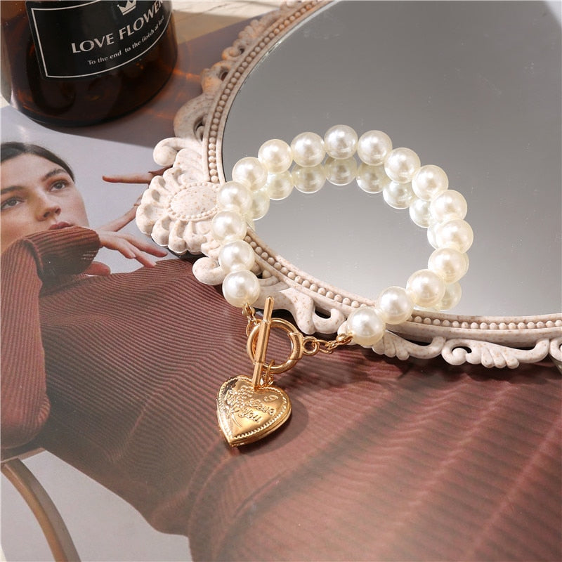 Vintage Wedding Pearl Choker Necklace