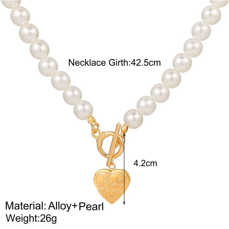 Vintage Wedding Pearl Choker Necklace