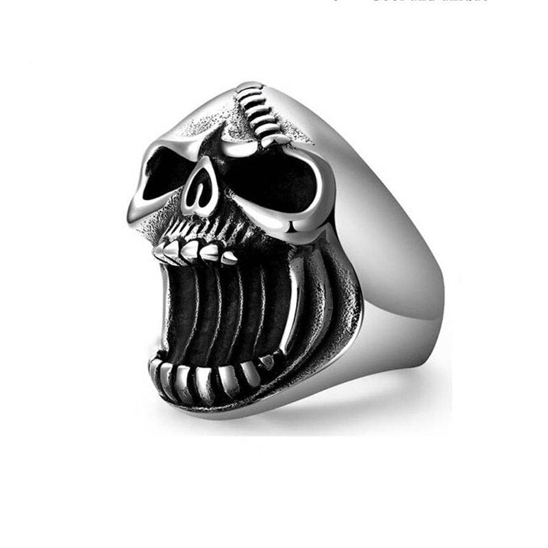 Punk Bottle Opener  Hip Hop Skull Head Rings