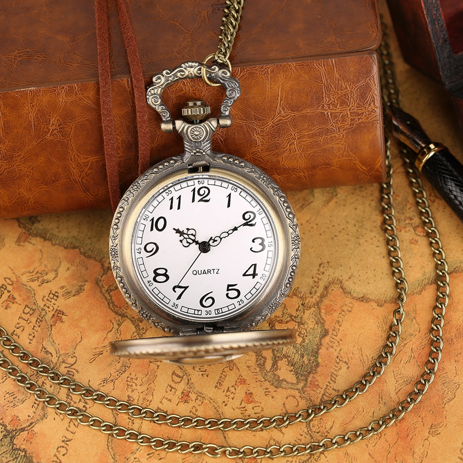 Men's Japan Cartoon Anime One Piece Pocket Watch