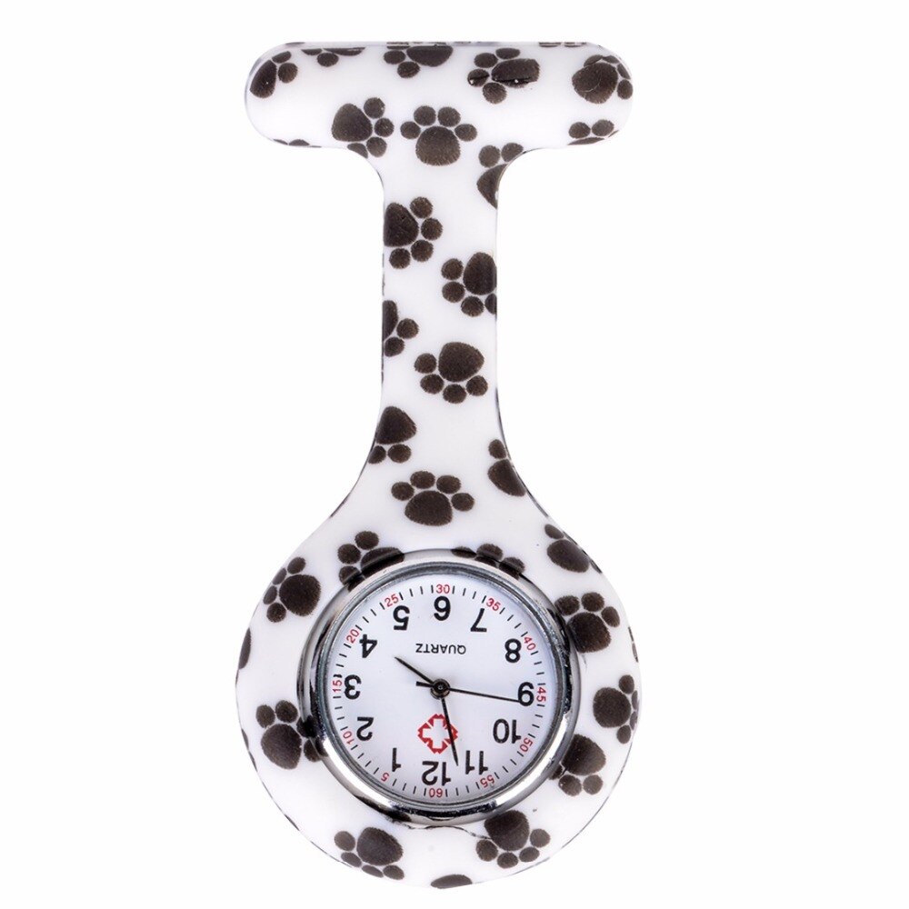 12 Styles Silicone Medical Nurse Watches