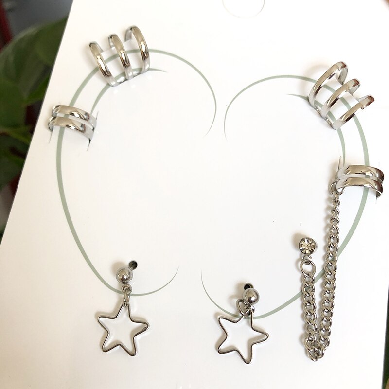 No Piercing-Clip On Cartilage Earrings for Women