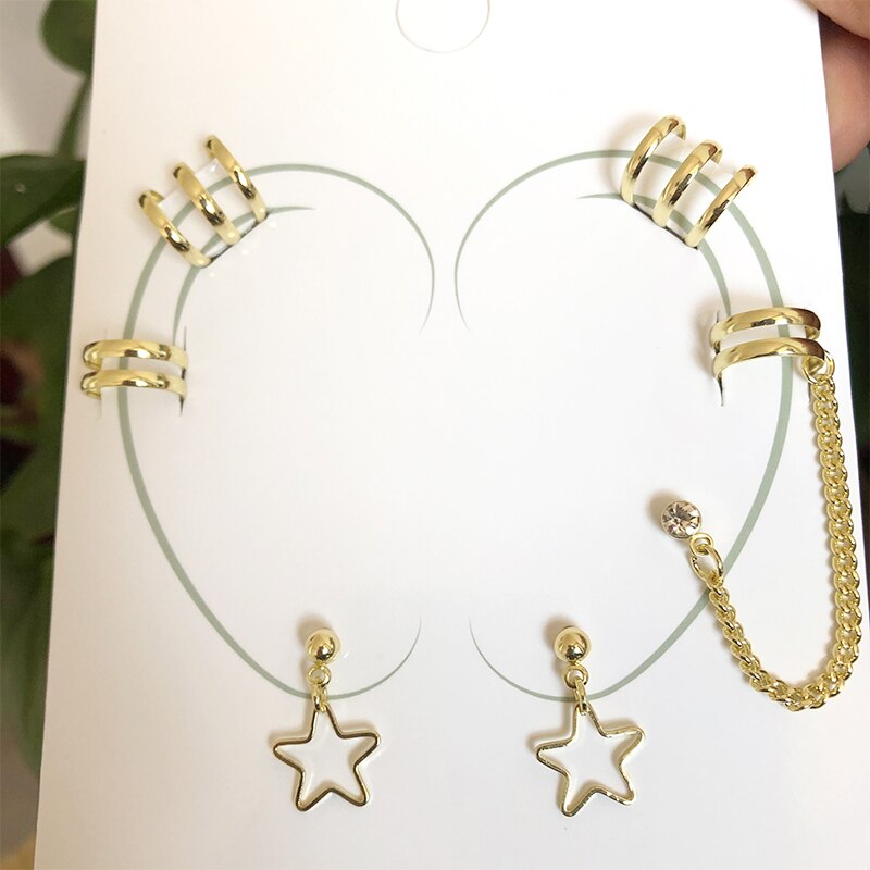 No Piercing-Clip On Cartilage Earrings for Women