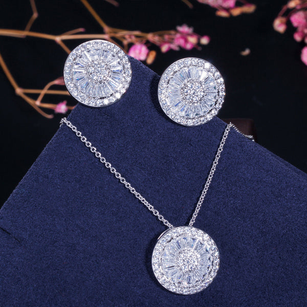 Conjuntos de joyas de 2 piezas para fiesta de noche de moda para damas