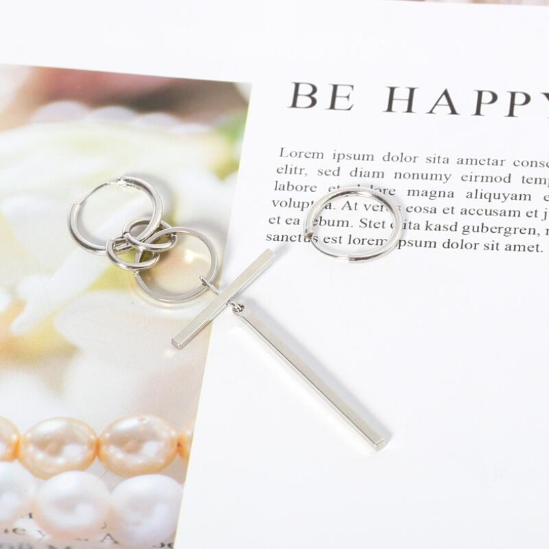 Korean Fashion Style Punk Bangtnn Boys Earrings