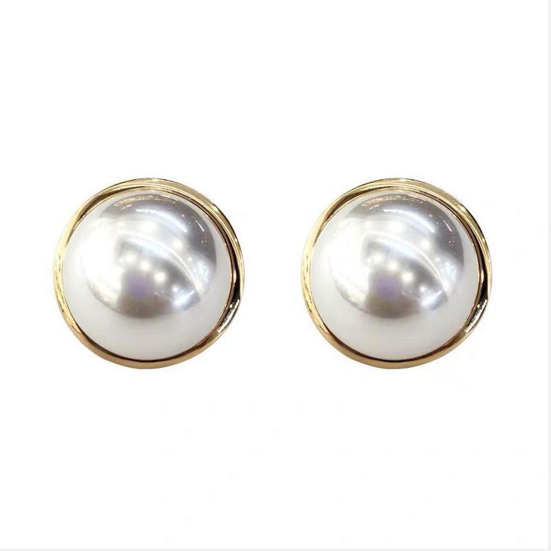 Fashion Jewelry White Imitation Pearl Earrings