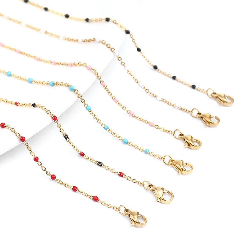 Fashion Stainless Steel Link Cable Chain Necklace