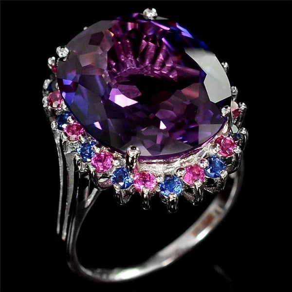 Anillos de girasol de moda para mujer