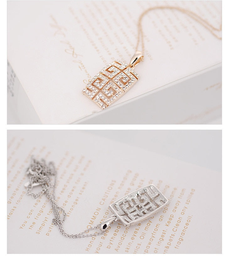 New Design Hot Sale gold-color Austria Crystal Jewelry Set