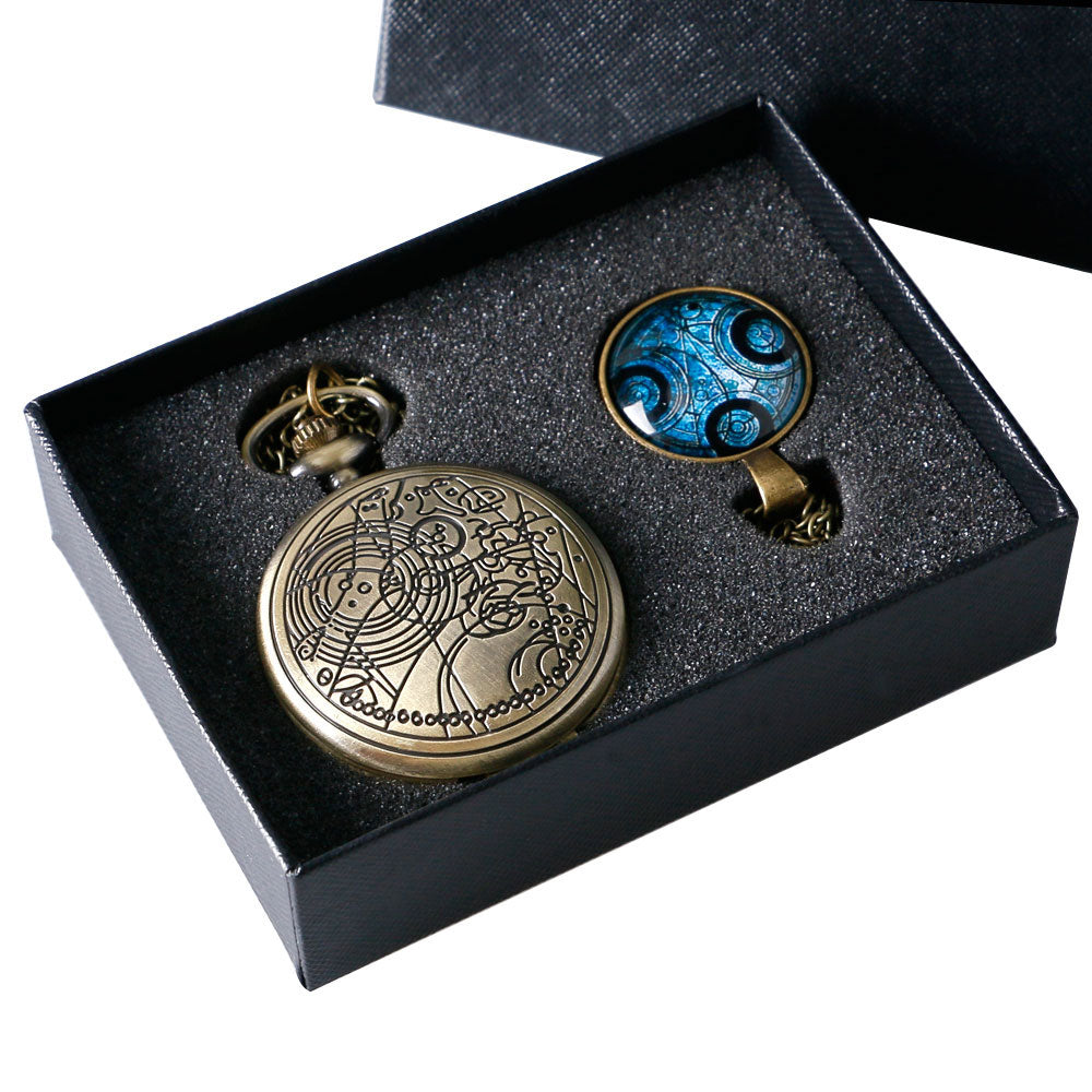 Bronze Color Theme Antique Pocket Watch